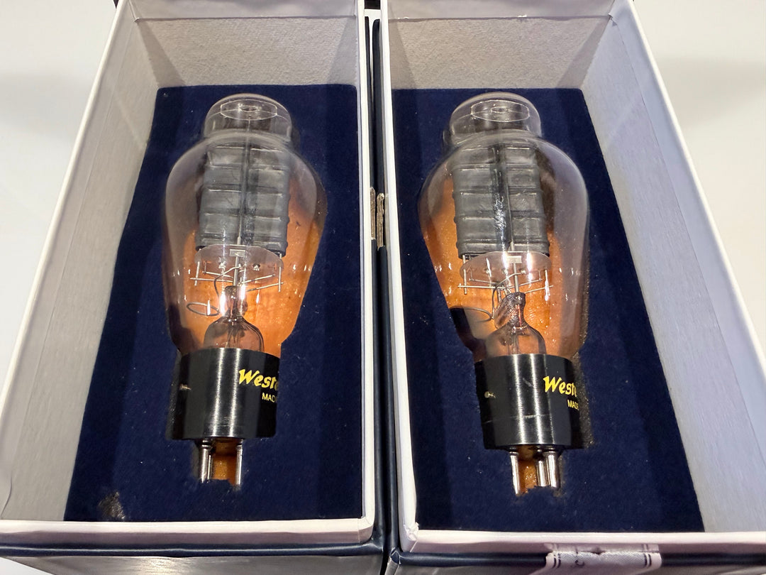 Western Electric 300B Vacuum Tubes Match Pair NOS Tested Spec 87/58 87/58 SN.0752 0752