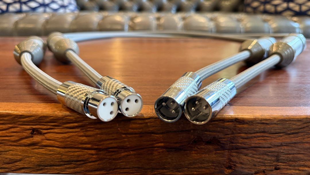 Shunyata Research Omega 1.5M XLR Pair Balanced Interconnect Cable EXCELLENT