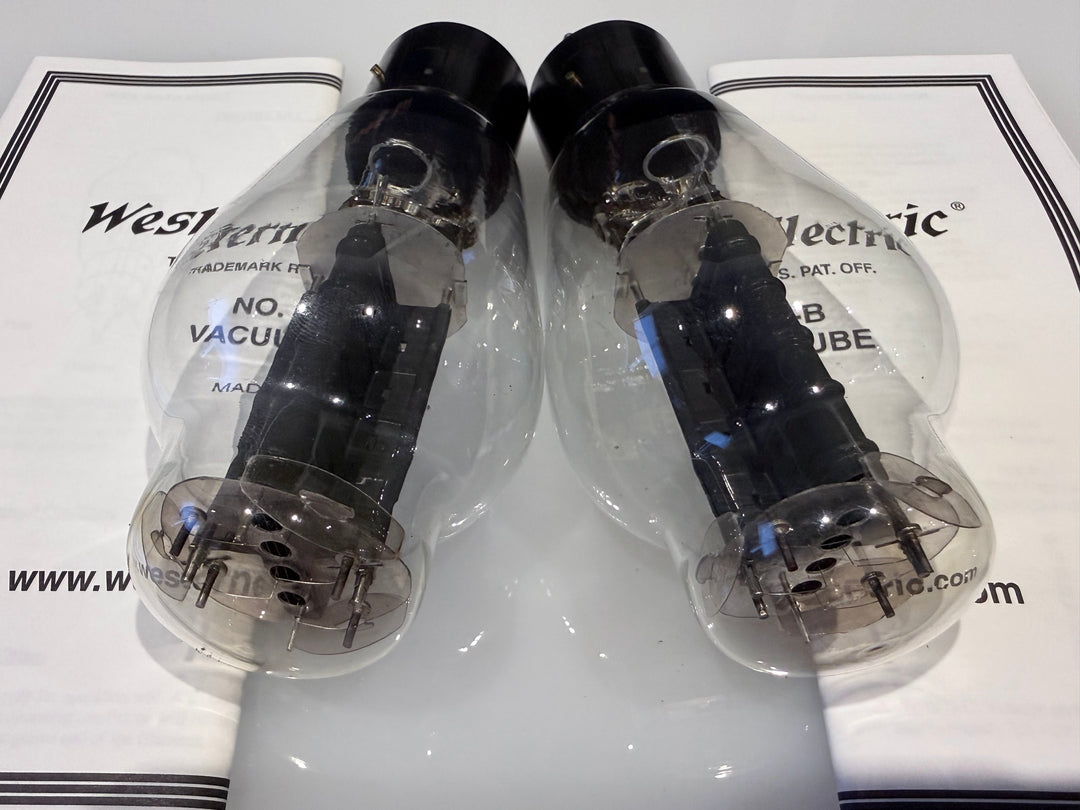 Western Electric 300B Vacuum Tubes Match Pair NOS Tested Spec 87/58 87/58 SN.0752 0752