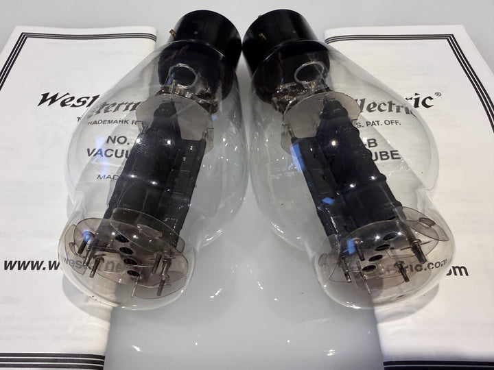 Western Electric 300B Vacuum Tubes Match Pair NOS Tested Spec 87/58 87/58 SN.0752 0752