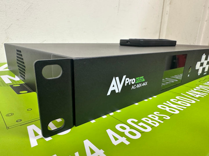 AVPro Edge AC-MX-44X Matrix Video Switcher 48Gbps 8K60 / 4K120 with Box & Remote NEW