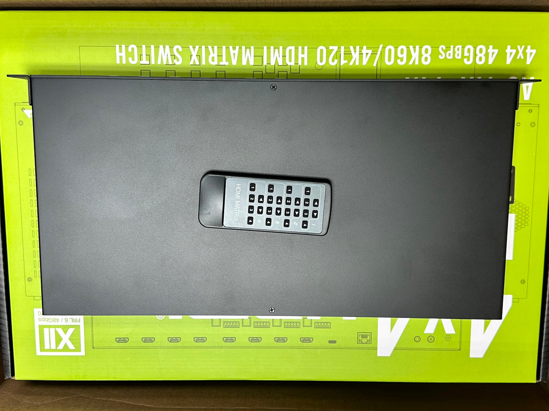 AVPro Edge AC-MX-44X Matrix Video Switcher 48Gbps 8K60 / 4K120 with Box & Remote NEW