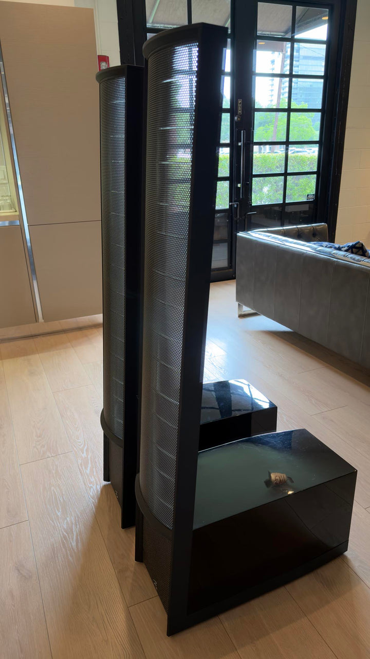Martin Logan Impression ESL 11A Full Range Speakers in Black w Box EXCELLENT