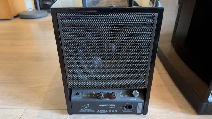 Martin Logan Impression ESL 11A Full Range Speakers in Black w Box EXCELLENT