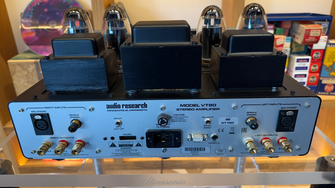 Audio Research VT80SE Stereo Tube Amplifier STORE DEMO