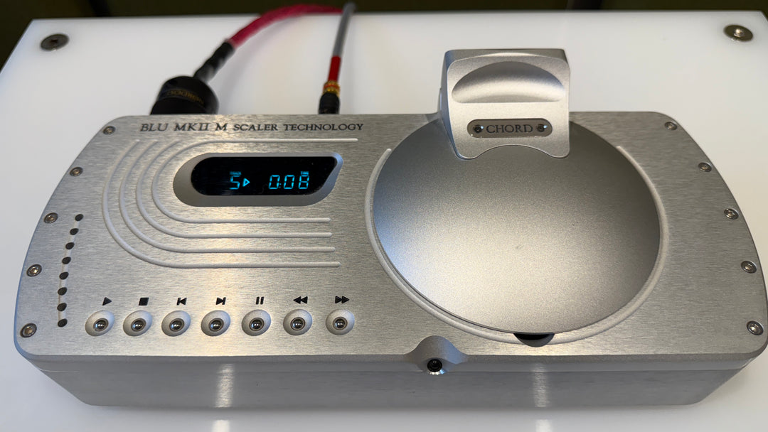 Chord Electronics BLU MKII Upscaling CD Player Transport Silver No Box EXCELLENT