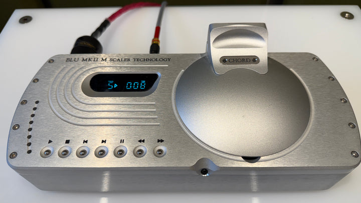 Chord Electronics BLU MKII Upscaling CD Player Transport Silver No Box EXCELLENT