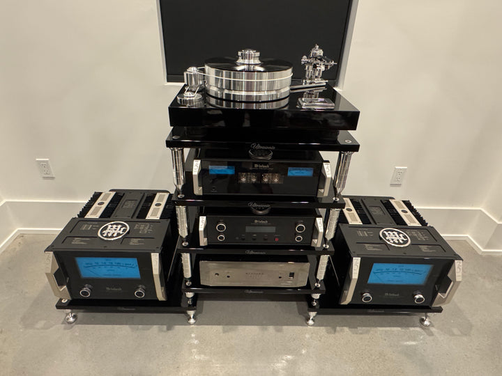 McIntosh MC1.25KW 75th Anniversary Pair of Monoblock Amplifiers & C12000 75th Anniversary Preamplifier (3 Total Units) EXCELLENT