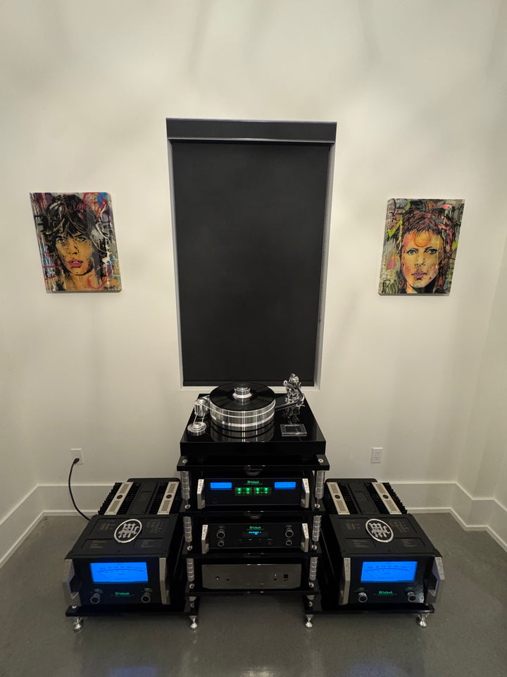 McIntosh MC1.25KW 75th Anniversary Pair of Monoblock Amplifiers & C12000 75th Anniversary Preamplifier (3 Total Units) EXCELLENT