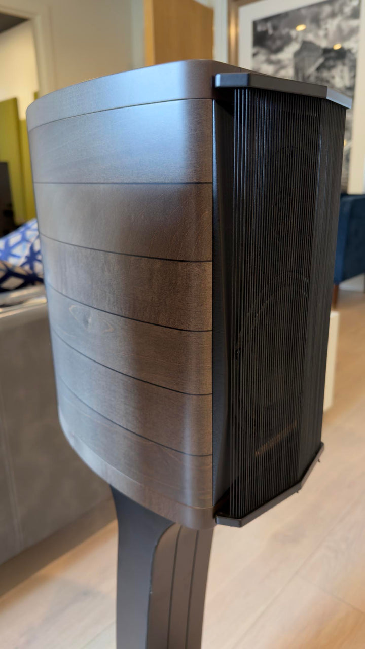 Sonus Faber Auditor M Bookshelf Speakers in Maple Graphite Gray w Stands & Box EXCELLENT