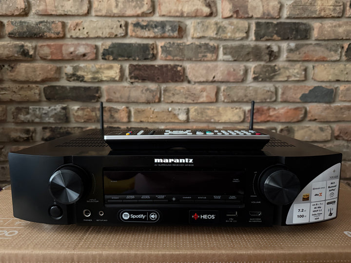 Marantz NR1608 Network AV Dolby Atmos 7.2-Channel 4K Ultra HD Receiver in Black w Remote EXCELLENT