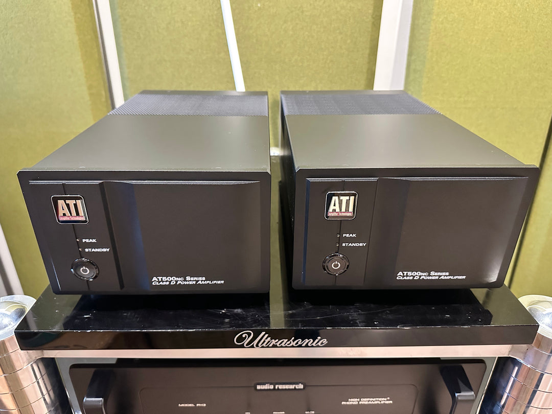 ATI AT500nc Series AT541NC Monoblock Amplifier Pair Class D in Black EXCELLENT