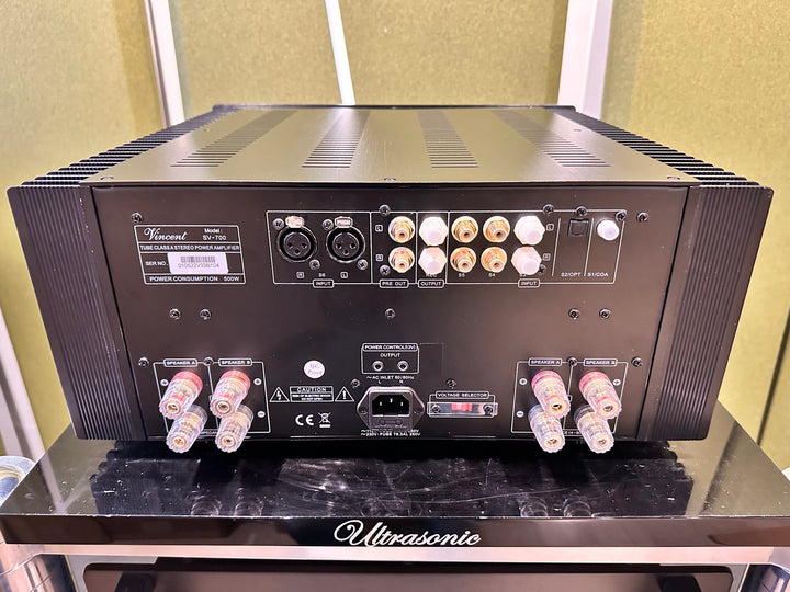 Vincent SV700 Integrated Amplifier in Black w Remote & Box EXCELLENT