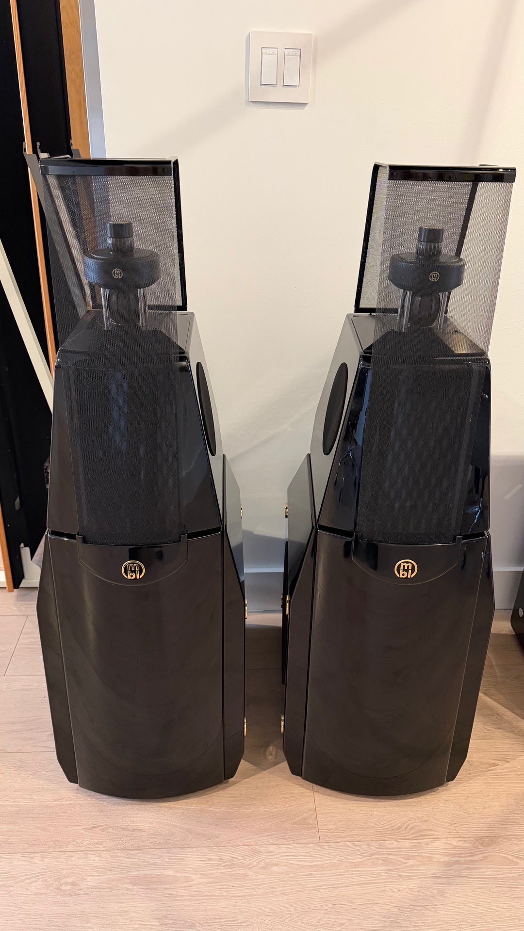 MBL Radialstrahler 111F Loudspeaker MBL 111 F in Gloss Black w Box EXCELLENT