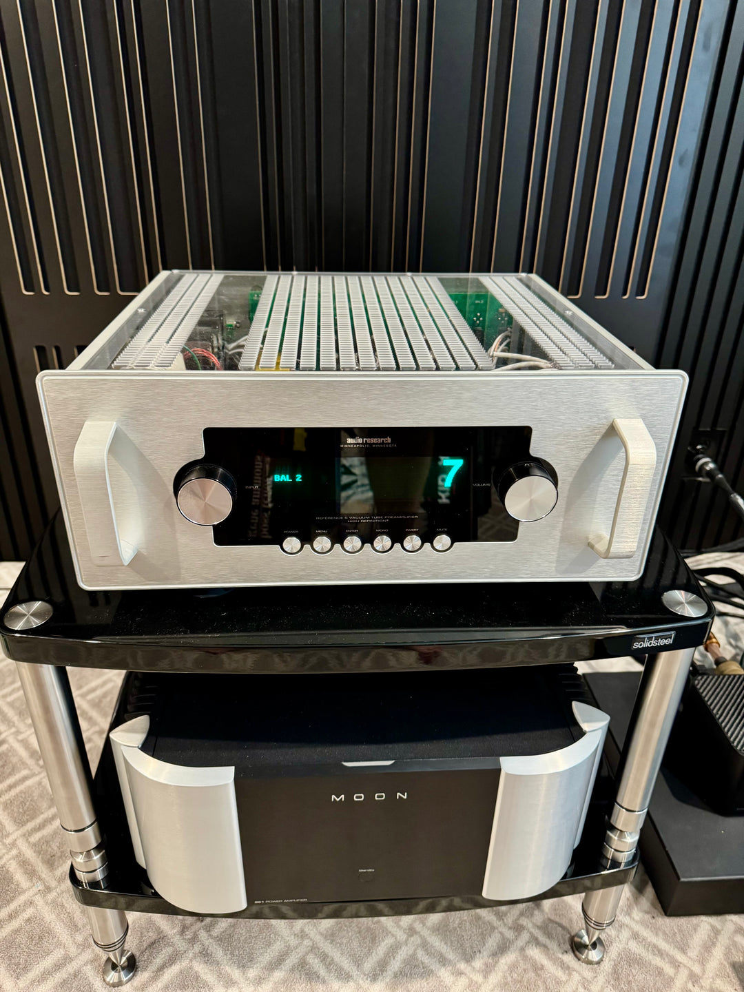 Audio Research Reference 6SE REF6SE Line-Stage Preamplifier in Silver w Box MINT