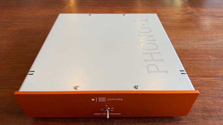 Vertere Phono-1 MM / MC Preamplifier Phono Stage MkII L in Orange EXCELLENT