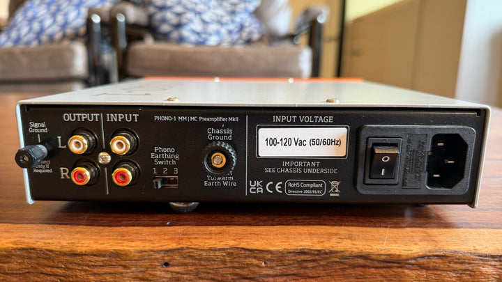 Vertere Phono-1 MM / MC Preamplifier Phono Stage MkII L in Orange EXCELLENT