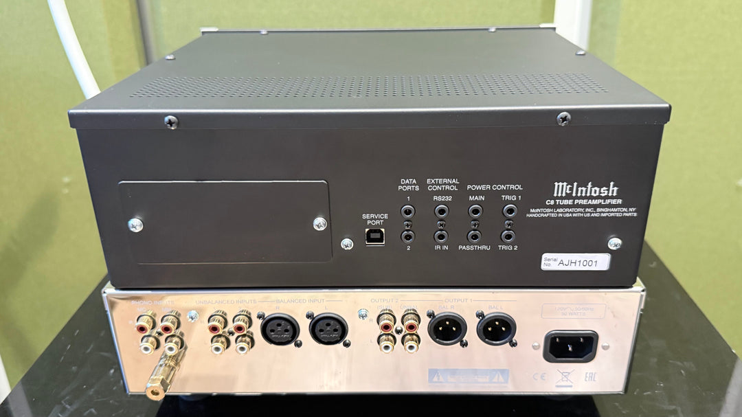 McIntosh C8 Vacuum Tube Preamplifier w Box EXCELLENT