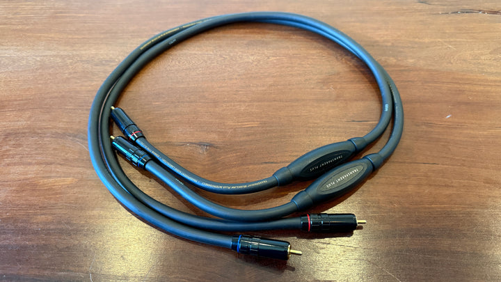 Transparent Audio Plus RCA Interconnect Cables 1M EXCELLENT