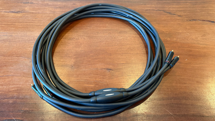 Transparent Audio Plus RCA Interconnect Cables 4.25M EXCELLENT