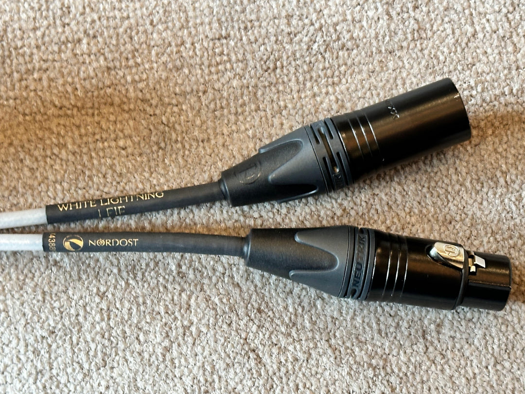Nordost White Lightning XLR 1M Single Cable EXCELLENT