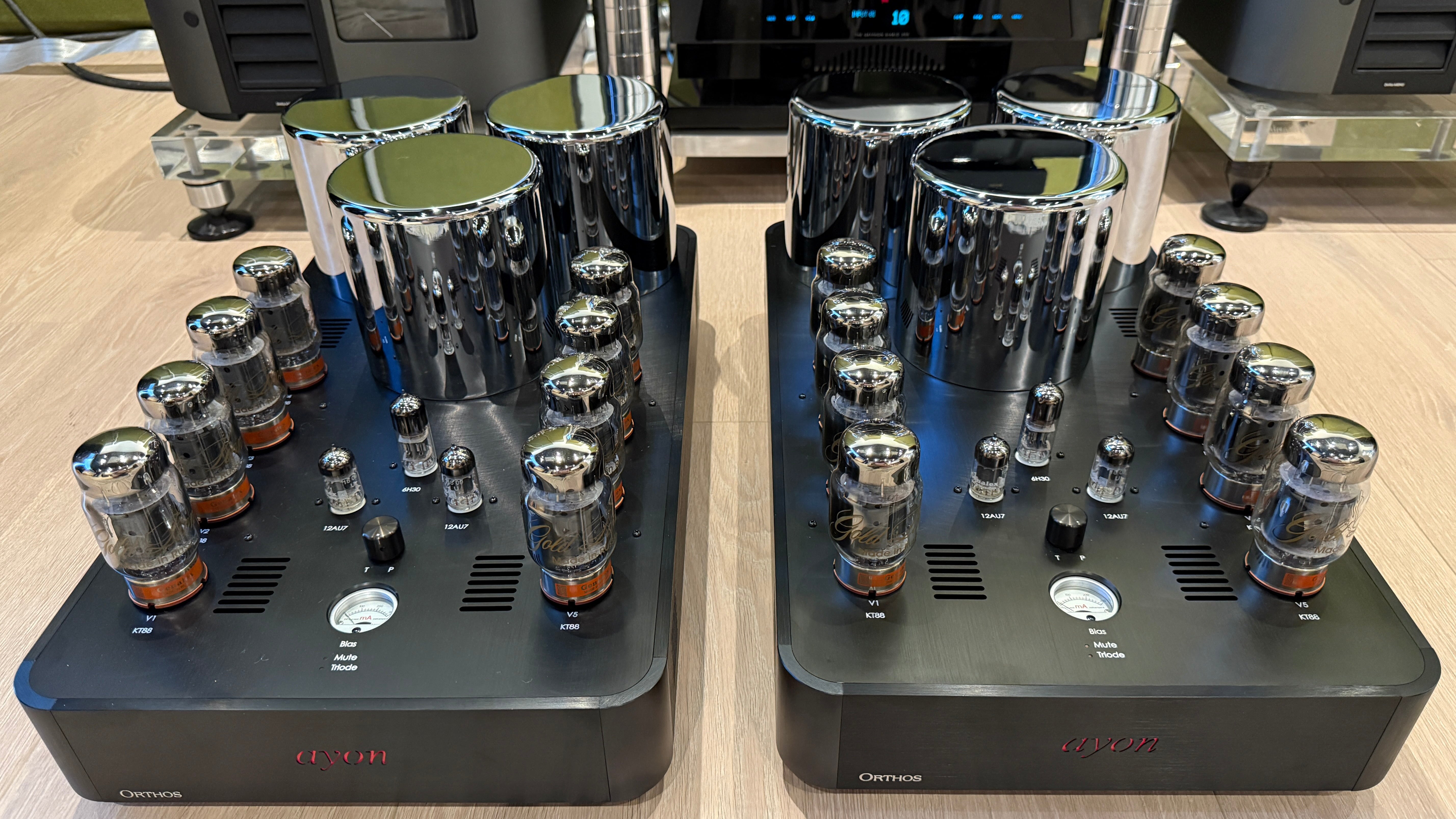 Ayon Audio Orthos II Tube Monoblock Amplifiers EXCELLENT – 3mA