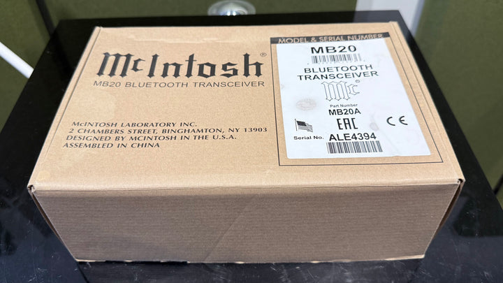 McIntosh MB20 Bluetooth Transceiver w Box EXCELLENT