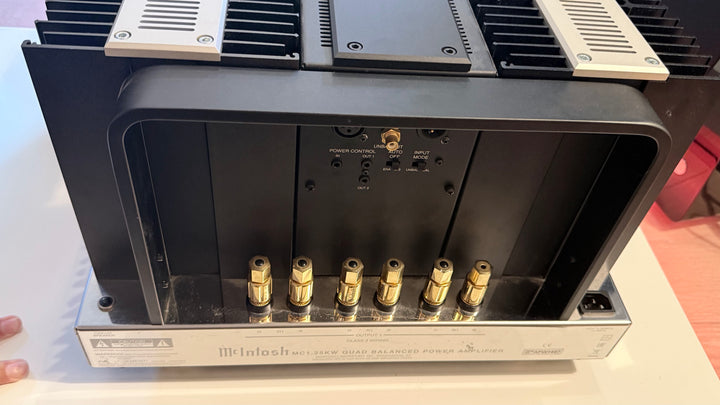 McIntosh MC1.25kW Quad Balanced Power Amplifier Monoblock Pair with Boxes EXCELLENT