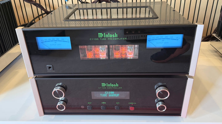 McIntosh C1100 Tube Preamplifier & Controller w Boxes VERY GOOD