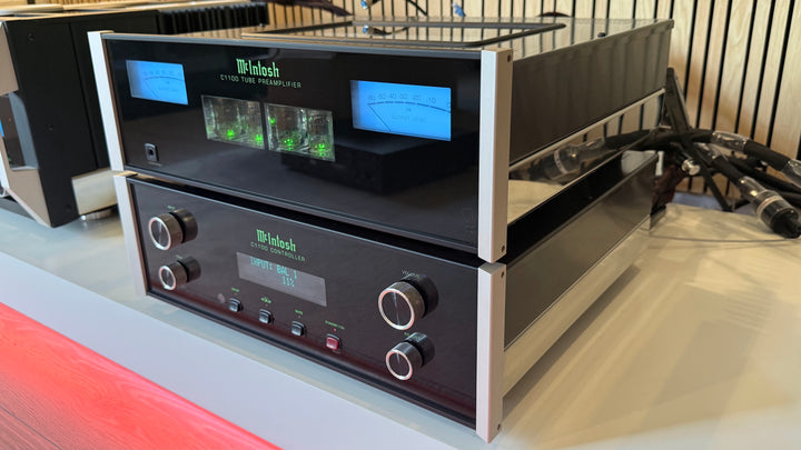 McIntosh C1100 Tube Preamplifier & Controller w Boxes VERY GOOD