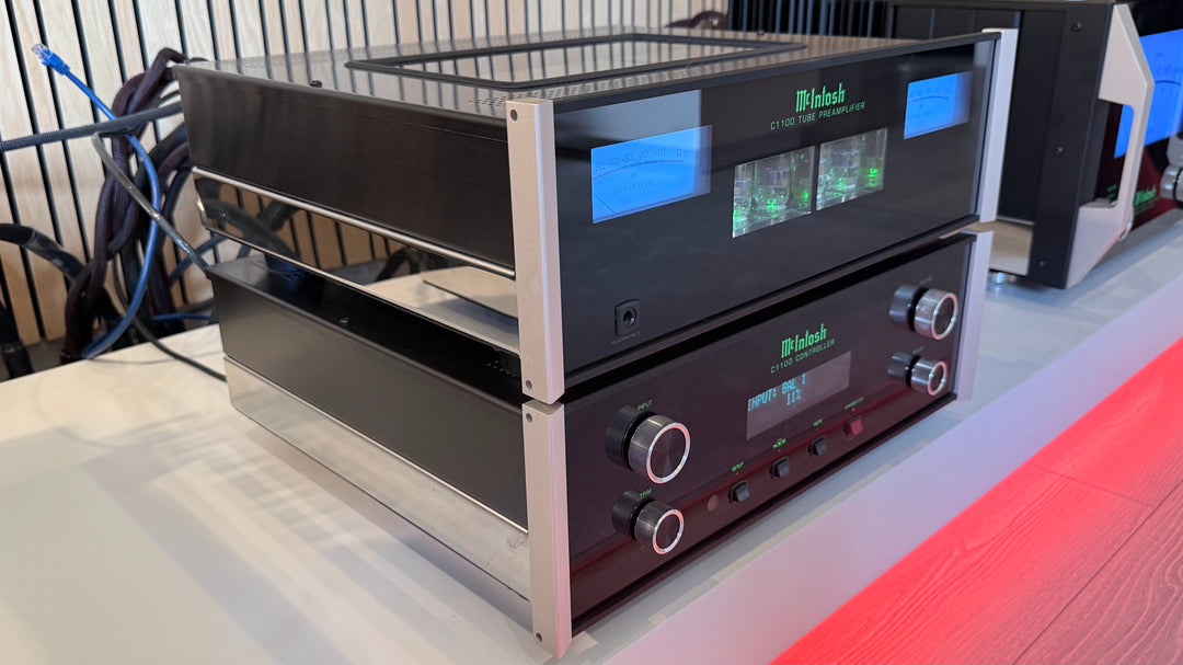McIntosh C1100 Tube Preamplifier & Controller w Boxes VERY GOOD