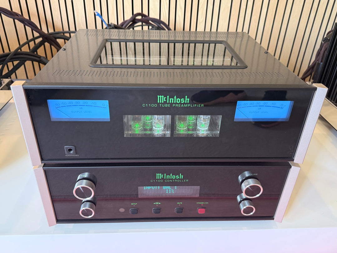 McIntosh C1100 Tube Preamplifier & Controller w Boxes VERY GOOD