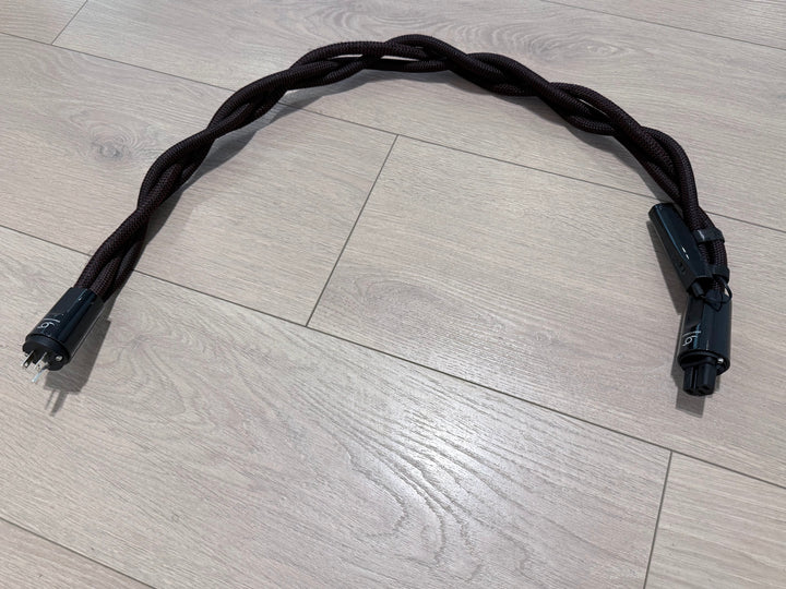 AudioQuest Hurricane High-Current 1M C15 Power Cord Cable w Case EXCELLENT