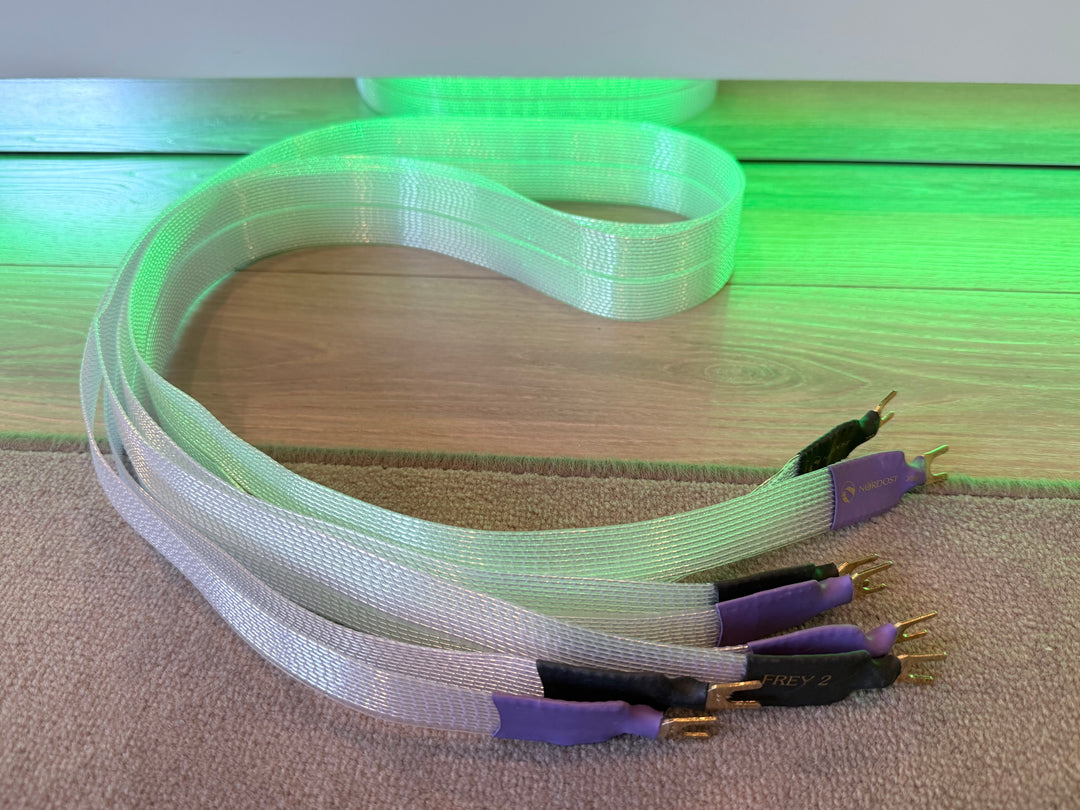 Nordost Frey 2 Speaker Cables 2M Cable Pair EXCELLENT