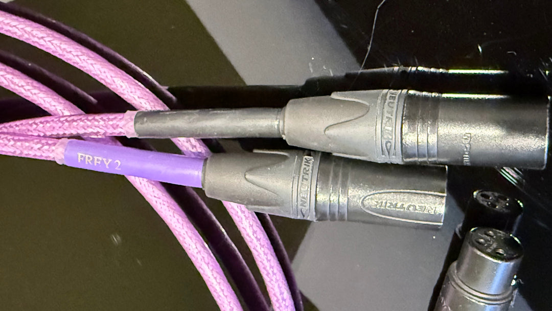Nordost Frey 2 Neutrik XLR Cable Pair 2M Cables EXCELLENT