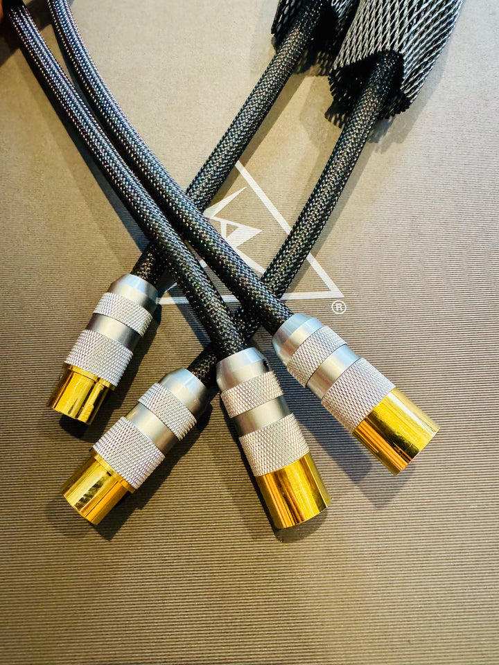 Shunyata Research Alpha V2 1M XLR Interconnect Cables w Box EXCELLENT