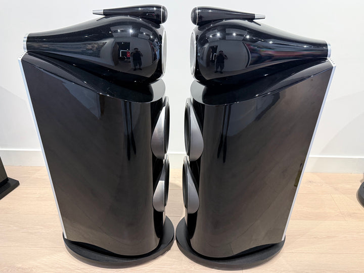 B&W Bowers & Wilkins 800D3 Full-Range Speakers in Gloss Black w Boxes EXCELLENT