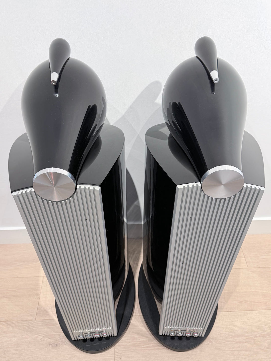 B&W Bowers & Wilkins 800D3 Full-Range Speakers in Gloss Black w Boxes EXCELLENT