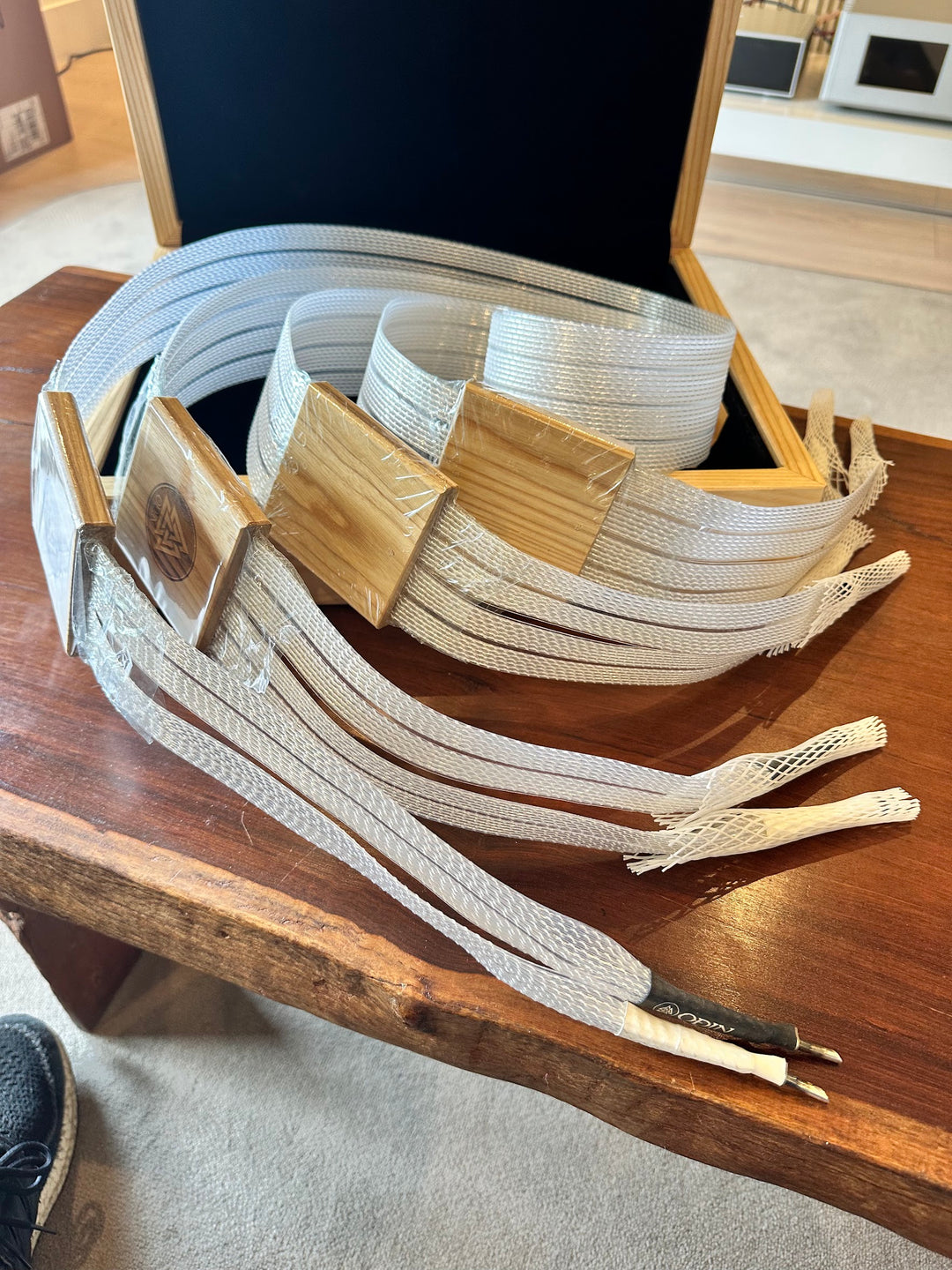 Nordost Odin 1 Speaker Cables 2M w Box EXCELLENT