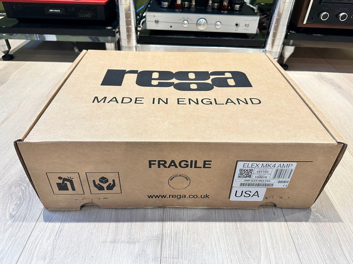 Rega Elex MK4 Stereo Integrated Amplifier in Black w Box & Remote EXCELLENT