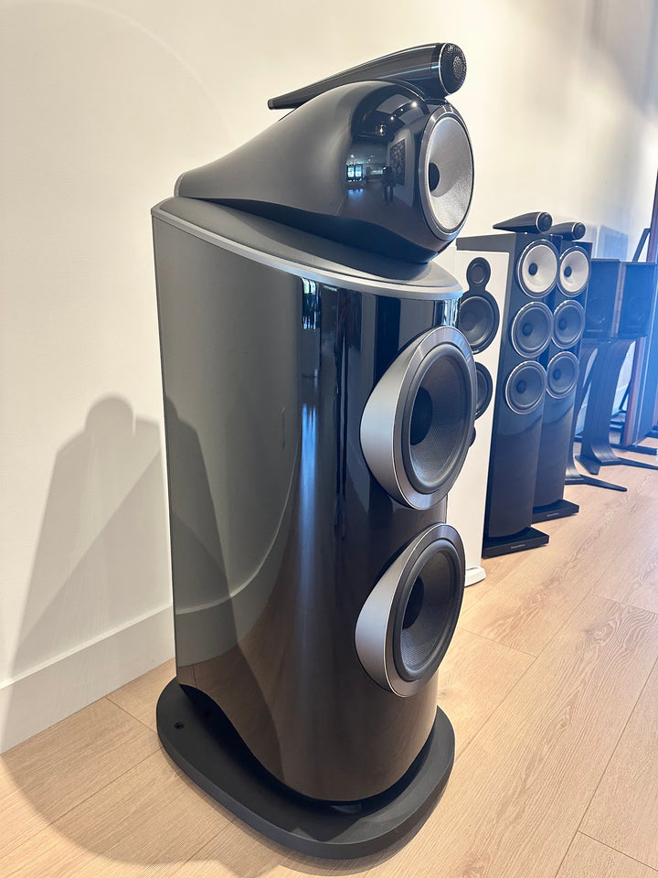 B&W Bowers & Wilkins 801D4 Single Full-Range Speaker in Gloss Black EXCELLENT