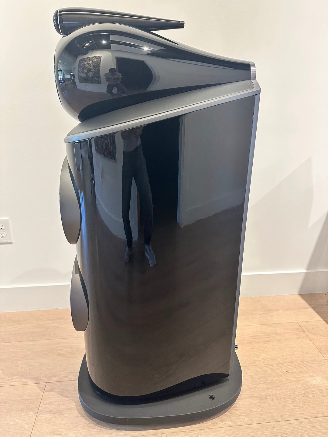 B&W Bowers & Wilkins 801D4 Single Full-Range Speaker in Gloss Black EXCELLENT