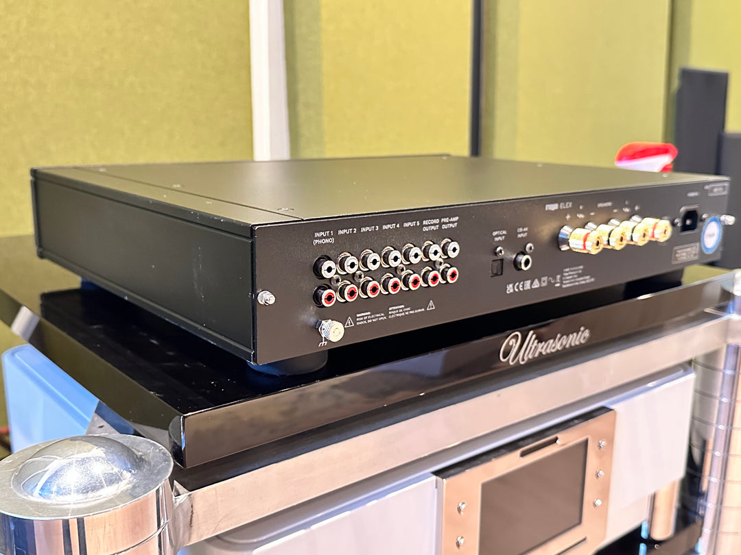 Rega Elex MK4 Stereo Integrated Amplifier in Black w Box & Remote EXCELLENT