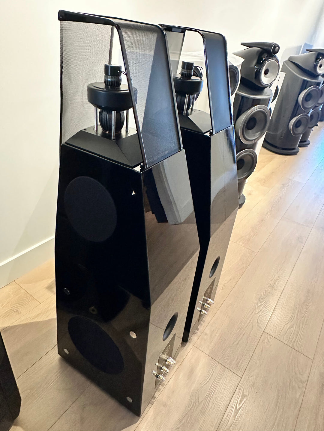 MBL Radialstrahler 116F Loudspeaker MBL 116 F in Gloss Black w Box EXCELLENT