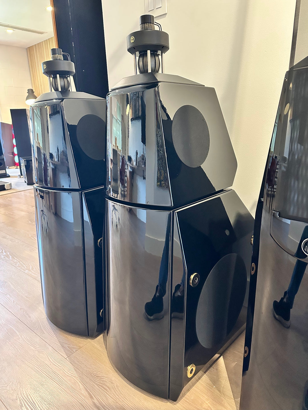 MBL Radialstrahler 111F Loudspeaker MBL 111 F in Gloss Black w Box EXCELLENT