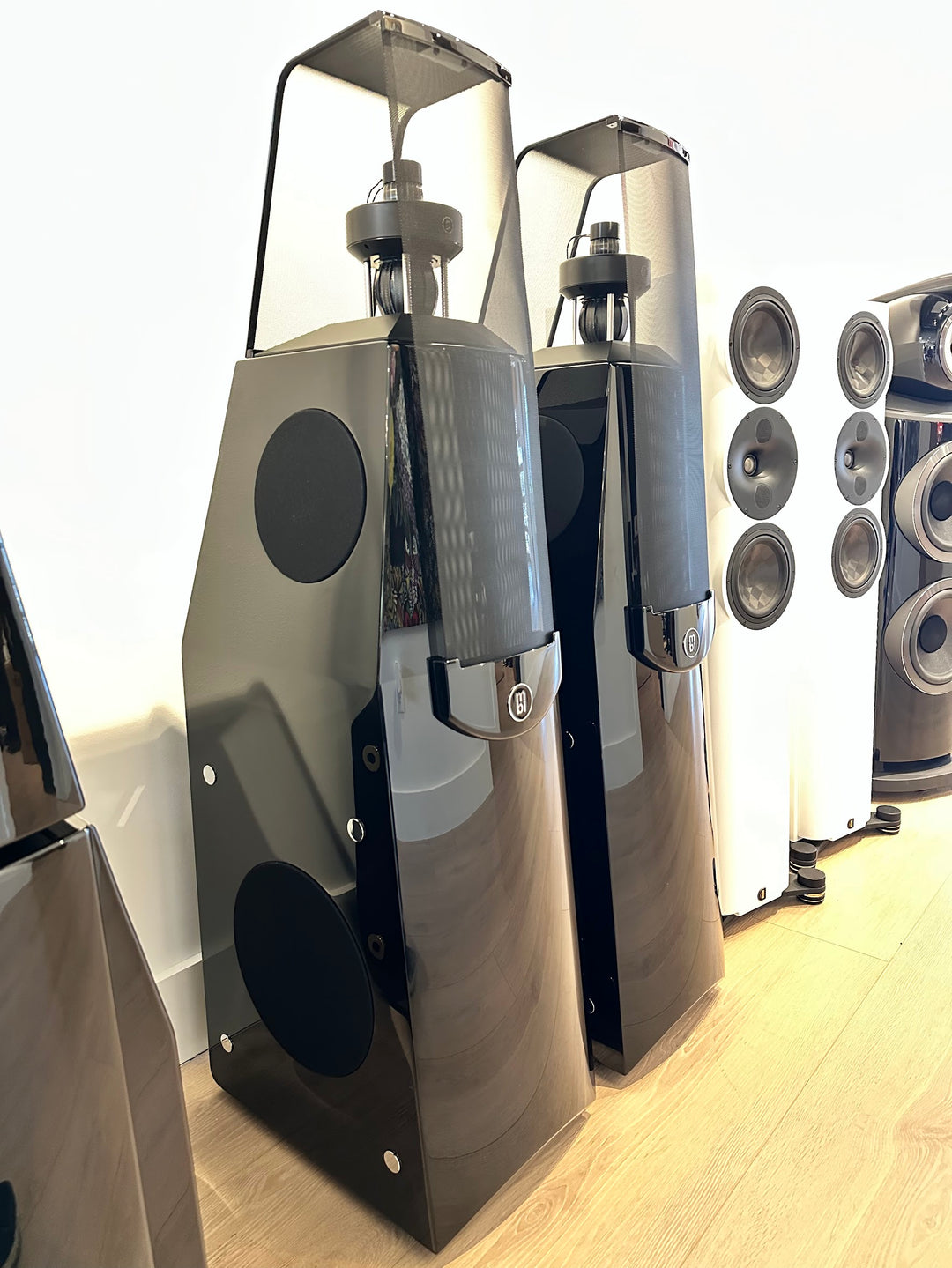 MBL Radialstrahler 116F Loudspeaker MBL 116 F in Gloss Black w Box EXCELLENT