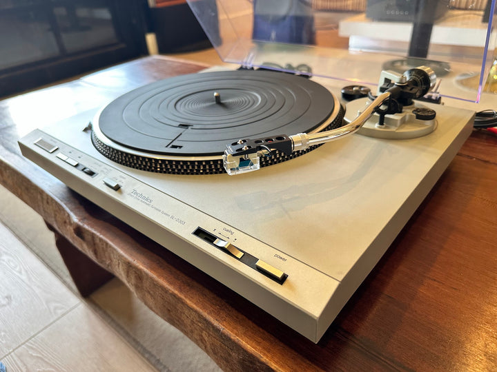 Technics SL-D303 Turntable Record Player w Audio-Technica Cartridge EXCELLENT