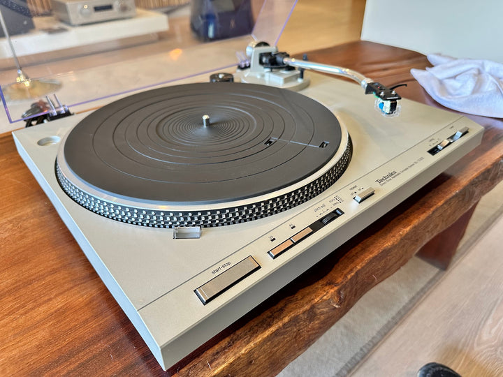 Technics SL-D303 Turntable Record Player w Audio-Technica Cartridge EXCELLENT