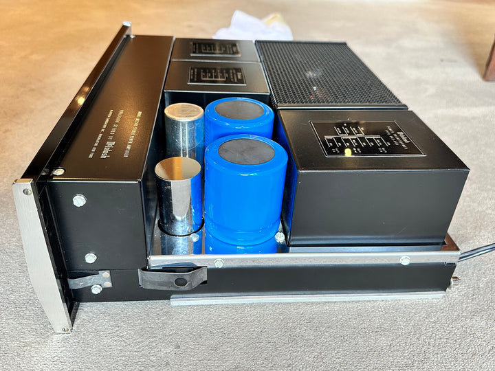 McIntosh MC-2505 Stereo Solid-State Power Amplifier w Wooden Cabinet VERY GOOD