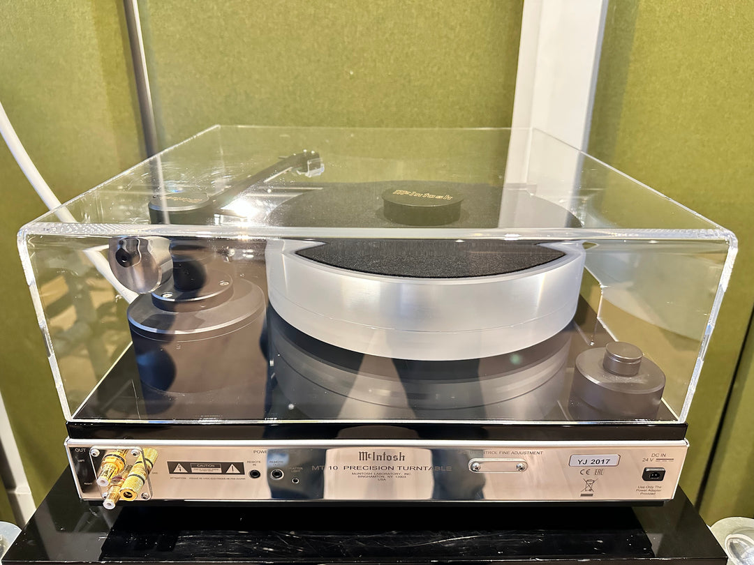 McIntosh MT10 MT-10 Precision Turntable Moving Coil Cartridge, Cover, & Original Box EXCELLENT